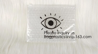 Сумка с изготовленным на заказ логотипом, голографическая сумка оптового пузыря молнии PVC пластикового косметическая пузыря k для косметического/Hologram b