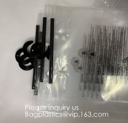 Замороженная сумка для одежд, сумка вешалки PVC ЕВА сумки k Drawstring ЕВА Frost, заморозила застежка-молнию сумки упаковки одежды ЕВА