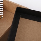 Коробка искусства нестандартной конструкции роскошная напечатанная бумажная косметическая для сливк упаковывая, бумаги p заботы кожи браслетов ювелирных изделий ящика черной