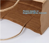 Роскошная большая хозяйственная сумка с ручкой, хозяйственная сумка бумаги одежды размера бумаги kraft для ткани, причудливая роскошь напечатала повторно использованный