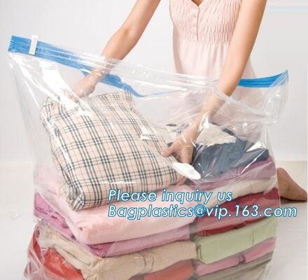 Сумка хранения вакуума дружественной к Эко молнии промышленная, цедильный мешок пылесоса молнии, сумка вакуума силикона молнии, bagplas