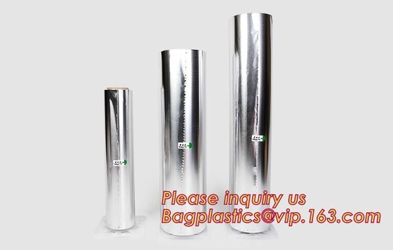 Гамбургер домочадца 11micron Eco дружелюбный создавая программу-оболочку крен алюминиевой фольги для упаковки еды создавая программу-оболочку фольги, выбил Alumi