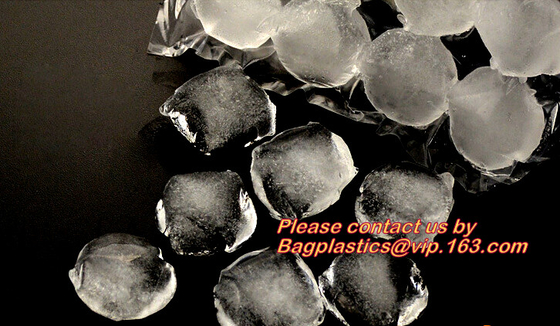 Создатель куба льда BPA свободный изготовленный на заказ, сумки куба льда устранимого pe полиэтилена пластиковые, Selfsealing сумка куба льда упаковывая