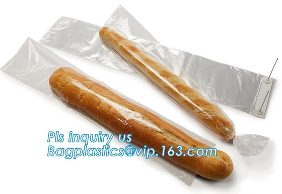 biodegradable пластиковая сумка калитки хлеба еды, ПАКЕТ, принимает сумку хлеба калитки упаковки хлеба CPP пользовательского порядка BOPP пластиковую