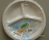 Плиты кукурузного крахмала полностью Biodegradable овала Compostable пластиковые, эко- дружелюбный Biodegradable кукурузный крахмал устранимое Tablew