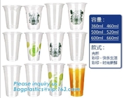 Biodegradable и Compostable непрозрачная желтая крышка со славным дизайном, крышка кофейной чашки чашки (крышка) чашки PLA, bagplastics bagease
