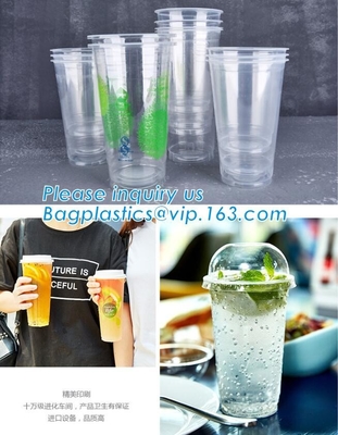 Крышки бумажного стаканчика кофе прямой связи с розничной торговлей biodegradable CPLA фабрики пластиковые 60 70 80 90 115mm, li бумажного стаканчика купола 90 CPLA пластиковый