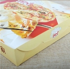 Коробка пиццы коробки картона дизайна пиццы Caja Para размера каннелюры качества еды рифленая изготовленная на заказ напечатанная