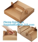Коробка с логотипом, изготовленная на заказ коробка бумажной коробки коробки пиццы белой простоты стиля дешевая торта печати бумажная, коробка торта упаковывая,
