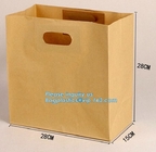 Прочная плоская нижняя сумка упаковки хлеба бумажного мешка Брауна Kraft бумажного мешка хлеба, мешки печений/красивая легкая закуска pac