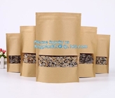 Бумажный мешок с давлением - чувствительный прилипатель упаковки хлеба Kraft упаковки еды, устранимая водоустойчивая бумага упаковки еды