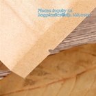 Изготовленные на заказ сумки упаковки хлеба пекарни бумаги Брауна Kraft, машина бумажного мешка бренда делая сумку хлеба бумаги бумажного мешка, bagease