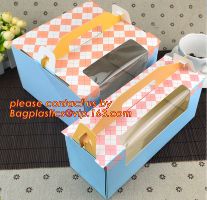 Коробка еды торта изготовителя ясная packaing/в форме сердц коробка торта для оптовой, выдвиженческой свадьбы ca подарочной коробки свадьбы