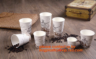 Экономическая устранимая изготовленная на заказ бумажная кофейная чашка 8oz, горячие продавая бумажные стаканчики напитка, рукав чашки, изготовленное на заказ бумажное sle кофейной чашки