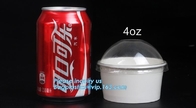 примите прочь чашки мороженого 8oz 4oz 7oz с крышками купола 95mm, дружественным к Эко повторно использованным бумажным стаканчиком мороженого 12oz с ложкой крышки