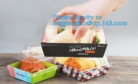 Коробка для завтрака takeout, коробка пищевого контейнера оптовая салата коробки Susi пластмасового контейнера ЛЮБИМЦА, sus подносов еды суш служа