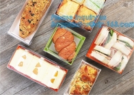 Коробка для завтрака takeout, коробка пищевого контейнера оптовая салата коробки Susi пластмасового контейнера ЛЮБИМЦА, sus подносов еды суш служа