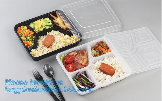 ранга boxfood легкой закускы 650ml горячее продавая packag подноса контейнера коробки суш еды устранимой pp пластиковой устранимое пластиковое