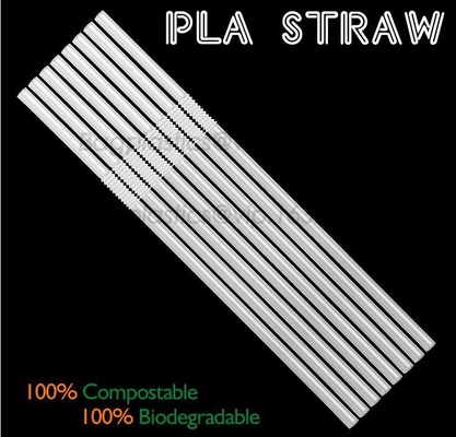 Соломы PLA выпивая соломы крахмала 100% strawCorn соломы PLA biodegradable biodegradable не пластиковые,