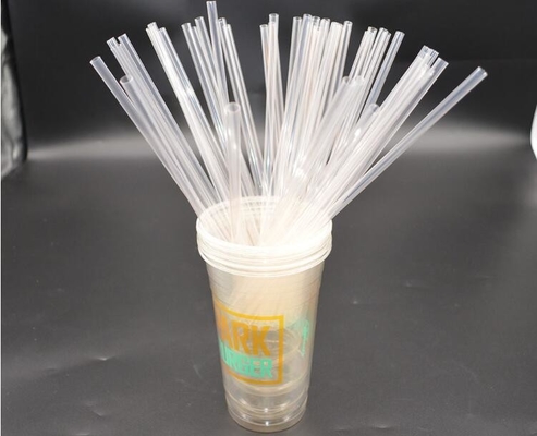 Соломы PLA, устранимый biodegradable индивидуал соломы PLA упаковали соломы PLA 100% Biodegradable, Compostable Biodegradable