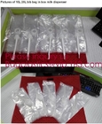 сумка коробки клапан-бабочки/сумка BIB сока пластиковая в распределителе сделанном в Китае, распределителе коробки/вина прокатали алюминиевую сумку i bib