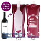 Красное вино, сумка запечатывания сумки spout напитка молока само-стоя, сумка с сумкой сумки spout spout косметической в spout коробки, PA bagease