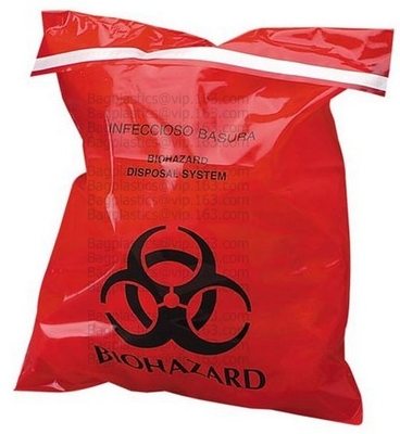 Вкладыши ящика Biohazard, сумки отхода Biohazard, отброс Biohazard, сумка уничтожения отбросов