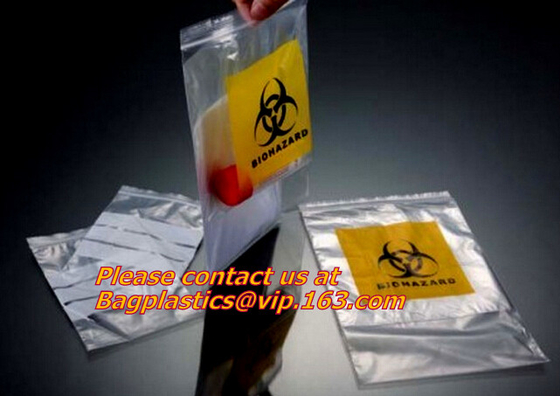 Цитотоксический отход кладет клинический Autoclavable Biohazard в мешки кладет сумки в мешки крови сумок перехода