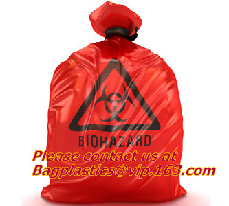 Дополнительная сумка отброса больницы coreless крена interleaf мешка для мусора drawtape biohazard большой емкости пластиковая, медицинское Disposab