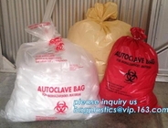 Сумка отброса Biohazard PE для отхода больницы, заразных ненужных сумок, медицинской жидкой сумки, здравоохранения, здравоохранения, больницы