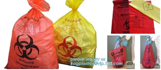 Нарисуйте отброс/мешок для мусора Biohazard строки для infecciosas/пользы больницы, biohazardous ненужной сумки, bagplastics, bagease, pac