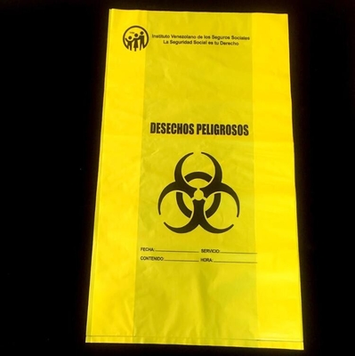 Отброс сумки Biohazard больницы медицинский ненужный кладет сумки в мешки белья инфекций ненужные, красную сумку белья biohazard для больницы