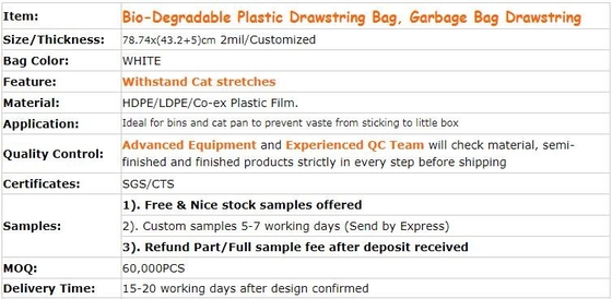 Biodegradable Biohazard кладет медицинский образец в мешки BagsBiohazard кладет (сумки в мешки опасности полиэтиленовых пакетов биологической опасности) био, высоко