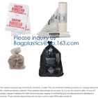 Крупноразмерная хорошая качественная сумка азбеста устранимой ненужной сумки PE Biohazard толстая пластиковая, слон пластиковое промышленное PA отброса