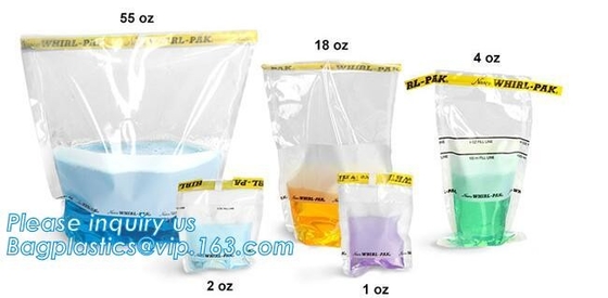 Стерильная пробуя сумка 720 ml, 140 x229 mm, сумка забора SteriBag - насосы, образцы, системы забора, сумки забора Nasco
