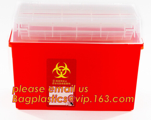 острые регулировки контейнеров 5-quart, контейнер biohazard острый, устранимые двойные поставки biohazard - шприцы без n