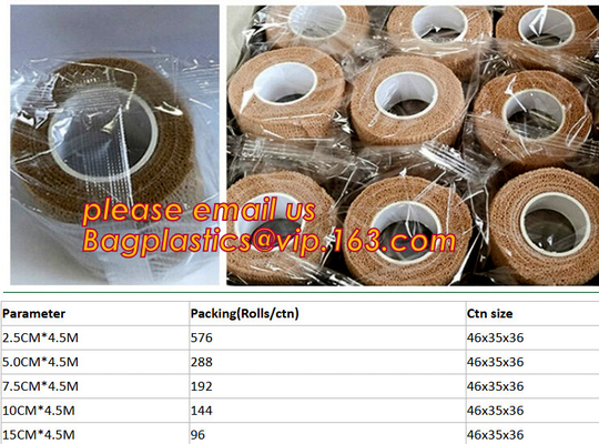 Кохезионная повязка продавая хорошо размер медицинской повязки bule продукции высокой эластичной слипчивой обветренной различный, МЕДИЦИНСКИЙ, ЧЕЛКУ