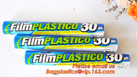 Простирание и свежие многоразовые обручи простирание пластмассы силикон льнет фильм, LDPE еды качества еды прильните фильм, фильм простирания LDPE