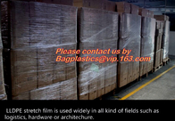 обруч простирания фильма пластикового lldpe упаковывая, красочное бросая lldpe протягивает обруч сокращения фильма упаковки, ручной и автоматический