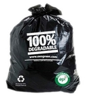 Мешки для мусора ASTM D6400 100% Compostable, 2,6 галлона, 9,84 литра, 100 отсчет, дополнительные толстые 0,71 Mils, утиль Bagease pac еды