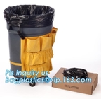 Мешок для мусора автомобиля мешков для мусора Drawstring средний, сумки отброса 8-9 галлонов для кухни домашнего офиса, 30-35 литров вкладыш мусорного бака