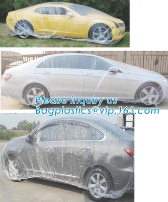 Прозрачные устранимые пластиковые крышки автомобиля, шатер крышки автомобиля, автомобиль крышки, портативная машинка погодостойким анти- окликом пластиковая раздувная