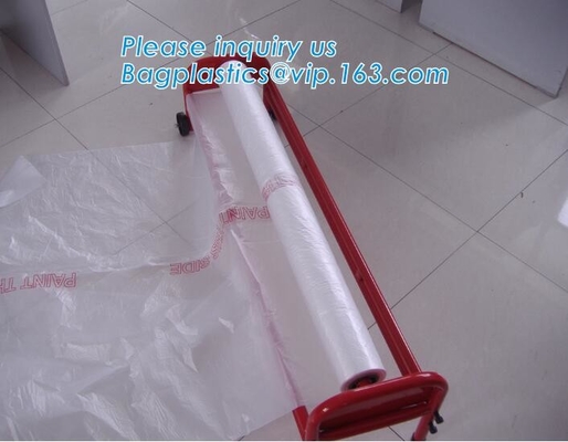 Фильм краски высококачественного прозрачного hdpe защитный пластиковый автоматический, Paintable маскируя фильм для маски автомобиля, moverspray автоматического PA