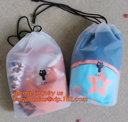 Biodegradable сумка хранения конфеты drawstring deco рождества, сумки конфеты чулка рождества Оксфорда bagplastics красной пакуя