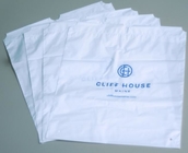 Biodegradable мешок для белья Drawstring с печатанием, логотипом напечатанные поли гостиница Drawstring/полиэтиленовый пакет прачечной перемещения