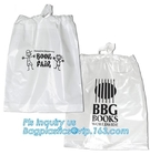 Одежды Biodegradable гостиницы упаковывая для пластмассы гостиницы прачечной подгонянной полиэтиленовым пакетом поли пластиковым customed Drawstring