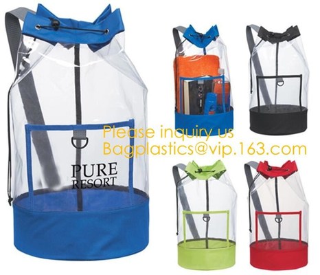 Biodegradable дружественная к Эко сумка Pvc рюкзака Drawstring рюкзака строки полиэстера спорта мешка для белья Duffel рюкзака, мешок