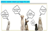 Корма сумки дружественной к Земл собаки ненужная кладет напечатанную таможней оптовую Biodegradable сумку в мешки кормы собаки, BAGPLASTICS, BAGEASE, PA