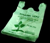 дом компоста ок аттестовал мешки ворсистого 100% biodegradable с мешками ручки, сильных и прочных младенца ворсистого сделанными в Китае