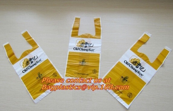 100% Biodegradable и Compostable, сумки футболки, EN13432 сертификат, зеленые сумки, био сумка